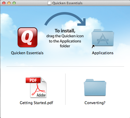 quicken essentials install