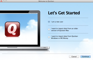 quicken essentials started